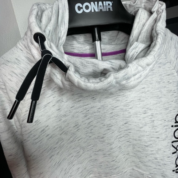 Calvin Klein Performance Cowl Neck Sweat Shirt Size L - Picture 2 of 8